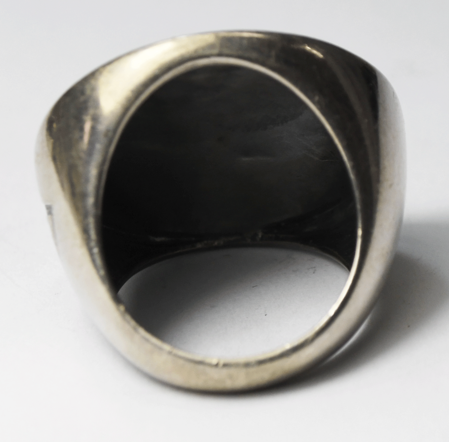 Sterling Silver Silpada R1901 Roman Coin Round Ring 29mm Size 9