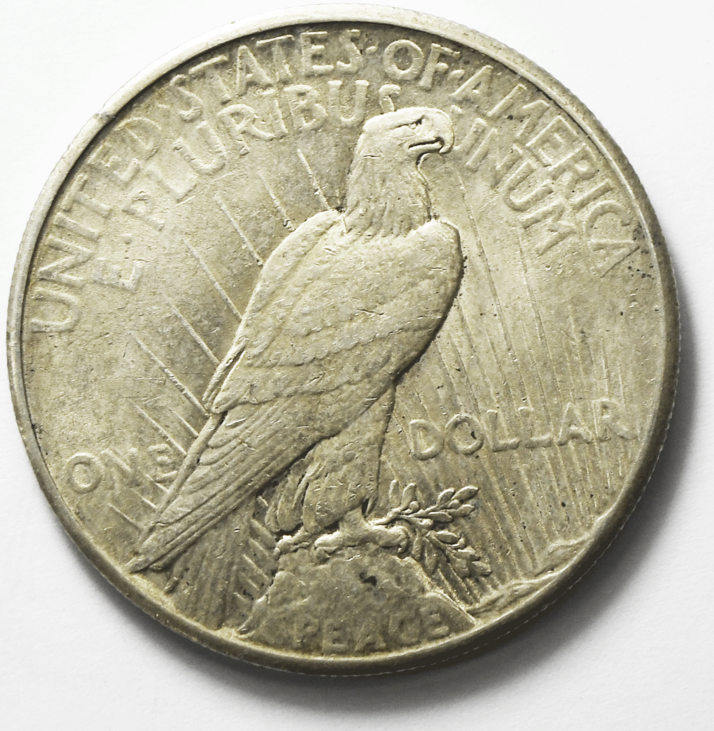 1926 $1 Peace Silver One Dollar US Philadelphia AU