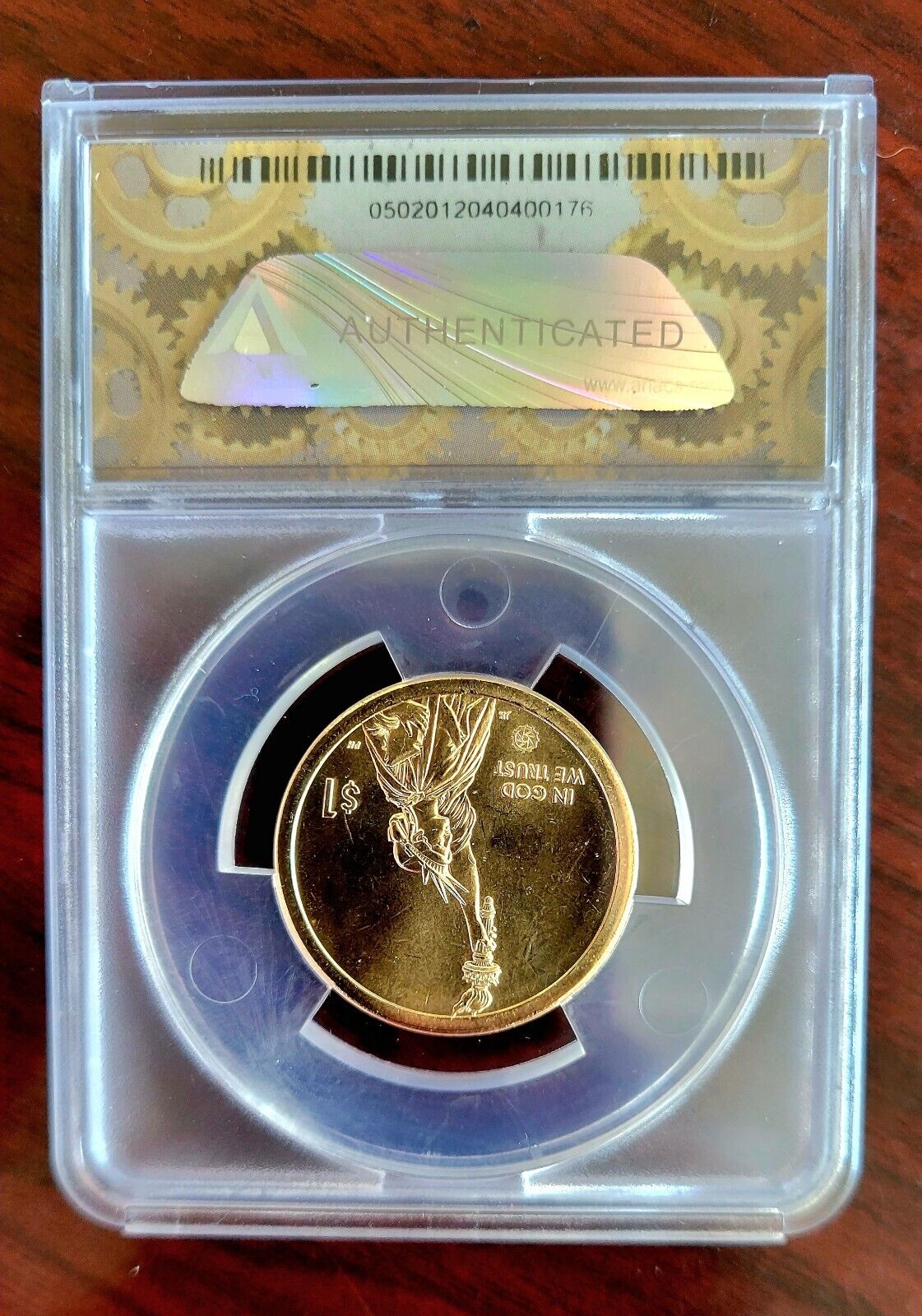 2021 P American Innovation Dollar Virginia MS67 ANACS First Strike