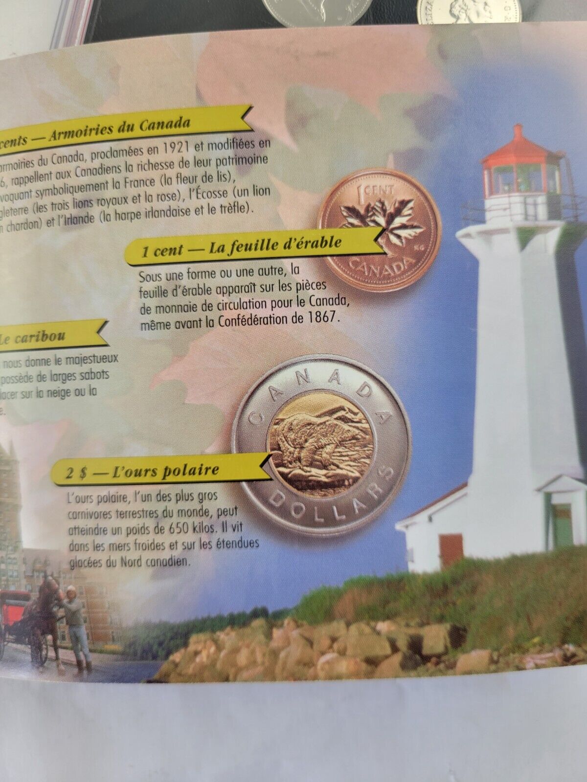 2000 OH! CANADA! Uncirculated 7pc Coin Set Images Of Canada Royal Canadian Mint