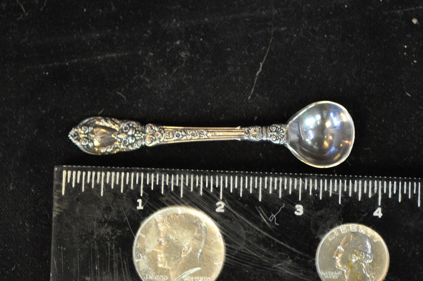 1934 Charles II by Lunt Sterling Silver Spoon Pin Pendant .49oz. Mono Nice!!