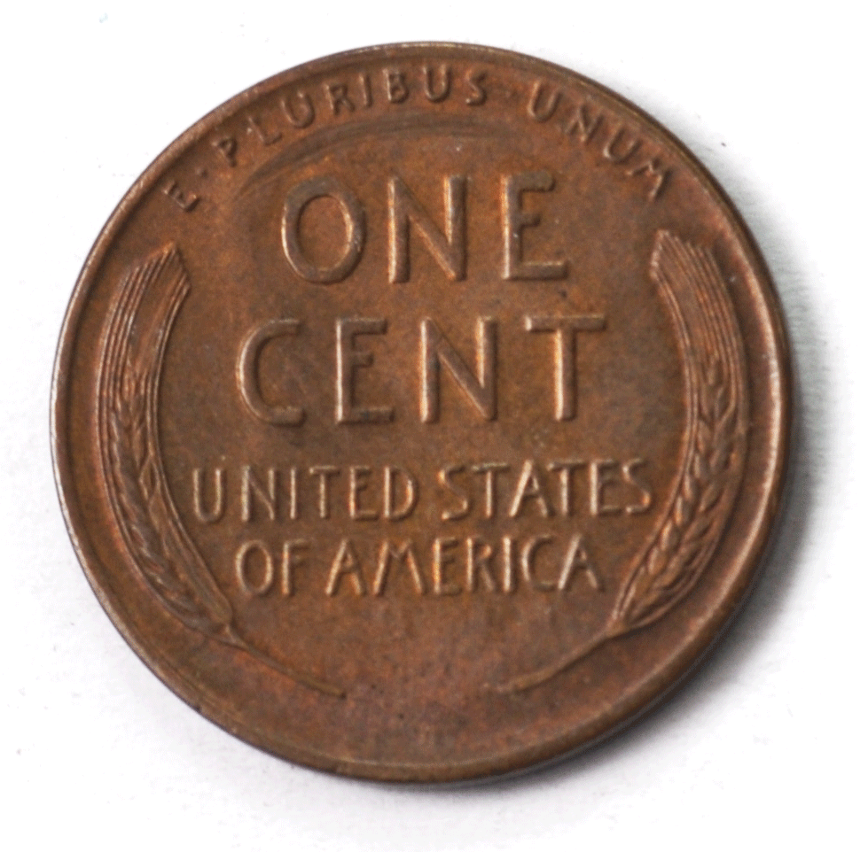1955 D/D 1c Lincoln Wheat Penny One Cent VP-004 RPM-004
