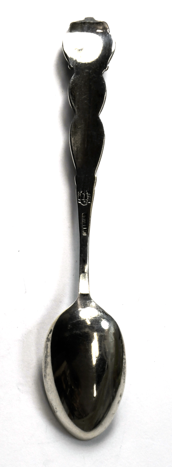 Sterling George E Homer Boston Faneuil Hall Souvenir Spoon 4-1/8"