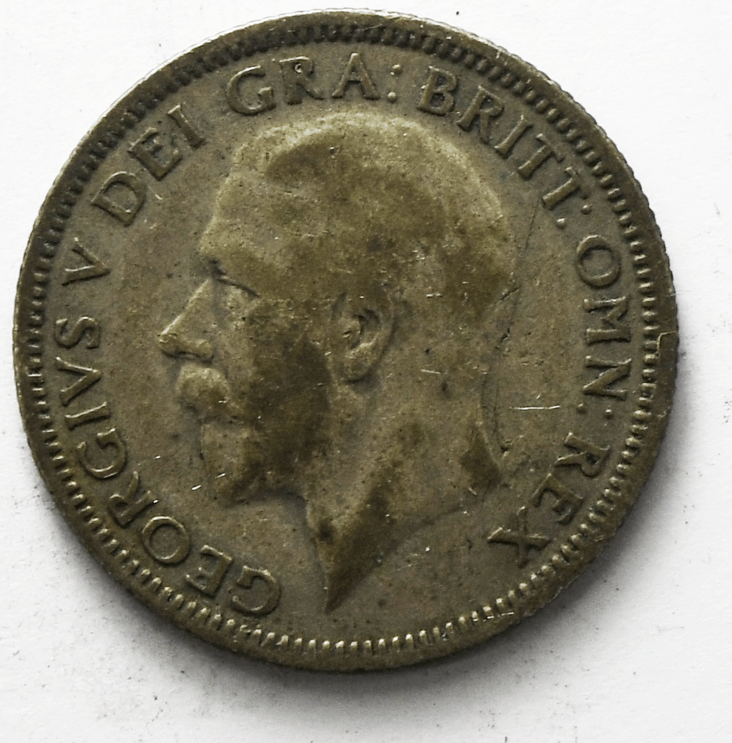 1928 Great Britain Silver One Shilling Coin KM# 833