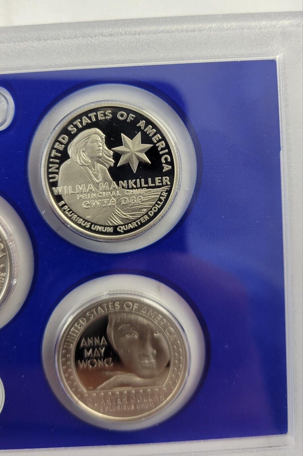 2022 S American Women Quarters 5 Coin Clad Proof United States Mint