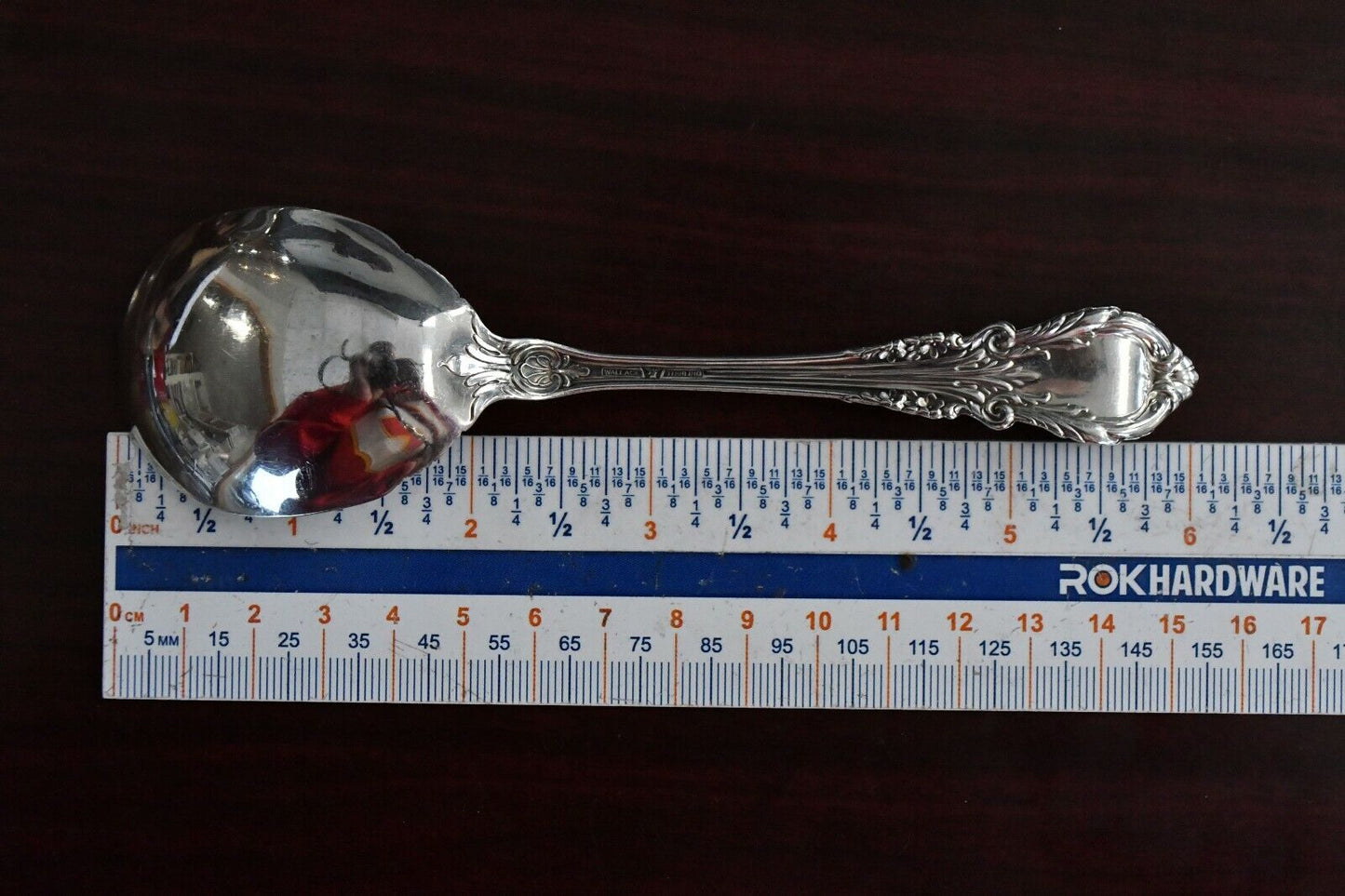 Sir Christopher by Wallace Sterling Silver 6" Solid Sugar Spoon 1.4 oz.
