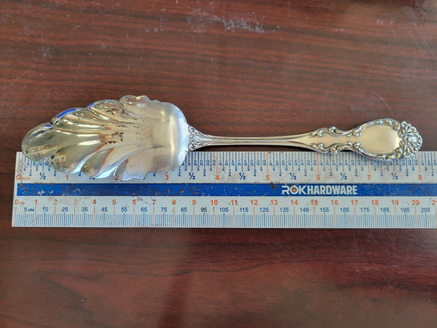 Lucerne by Wallace Sterlling Silver 8 1/8" Large Jelly Knife 1.6oz.