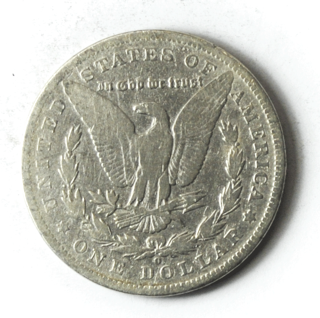 1890 O $1 Morgan Silver One Dollar US Coin New Orleans VAM 20
