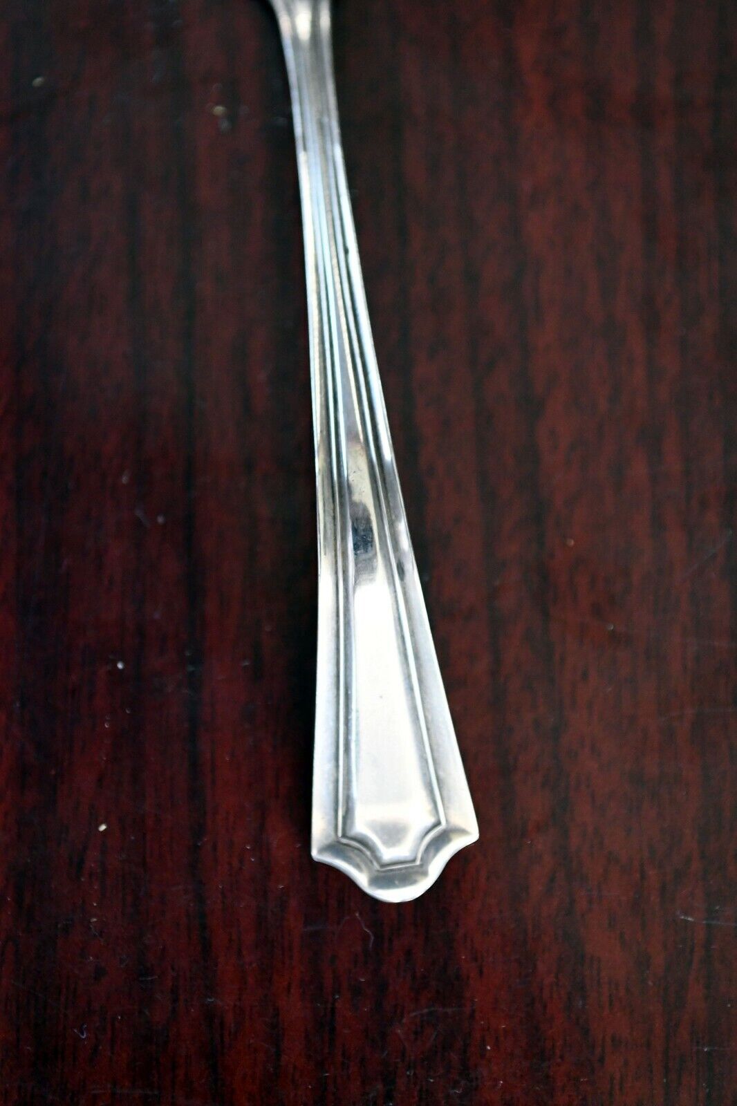 Mary Warren by Manchester .34 oz. Sterling Silver Mustard Cream Ladle 4 1/2"