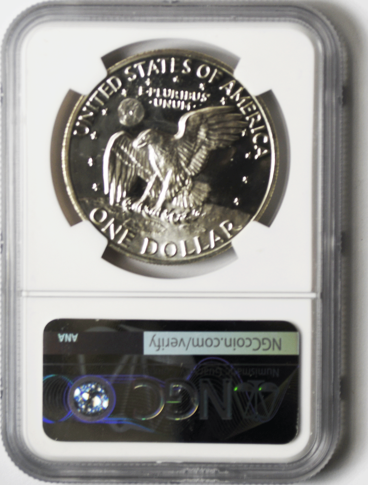 1972 S DDO $1 Eisenhower Silver Dollar NGC PF68 Ultra Cameo FS-101 Double Die