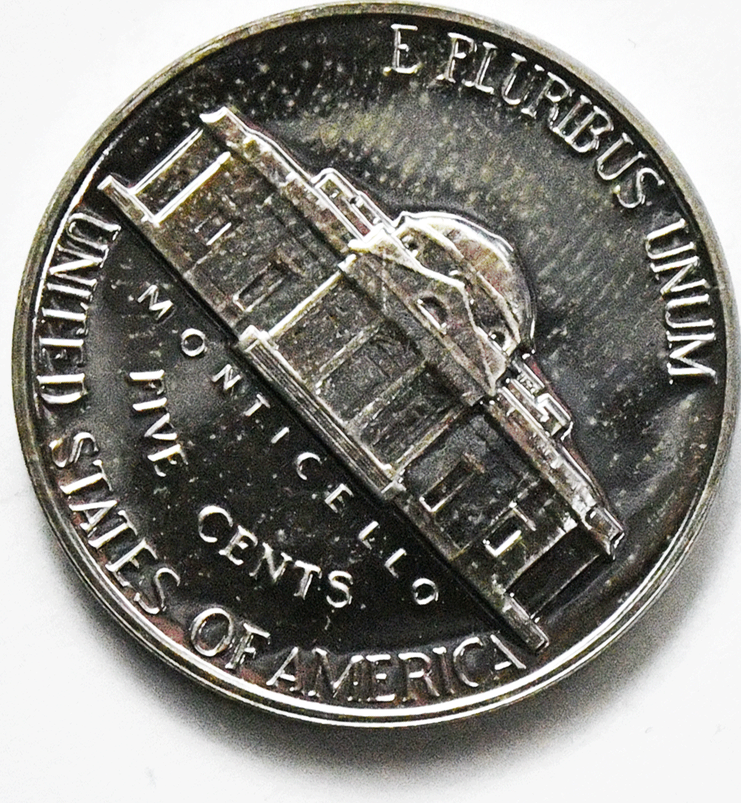 1963 5c Jefferson Proof Nickel Five Cents Gem Uncirculated