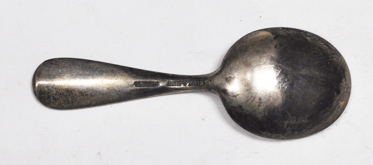 Sterling Silver Antique Kirk Stieff Calvert Baby Spoon 3-3/4"