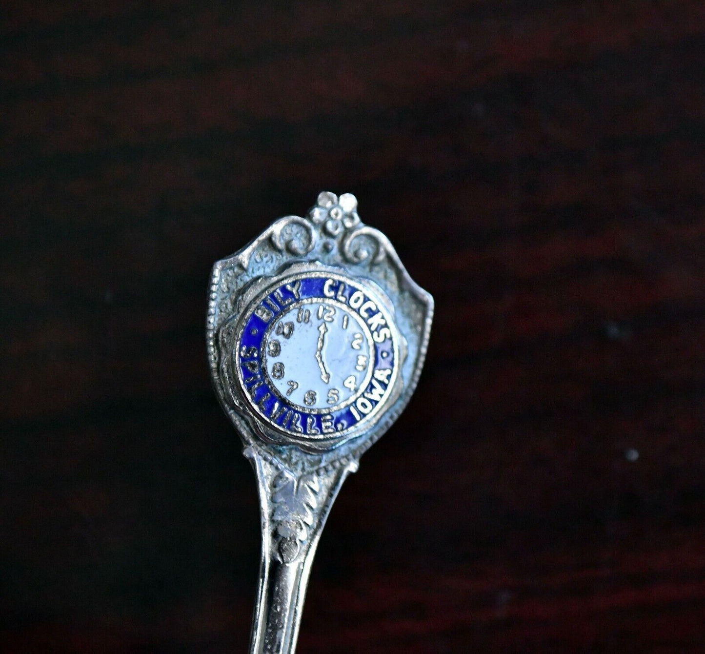 Bily Clocks Spillville Iowa 3 1/2 Sterling Silver Souvenir Spoon .33 oz.