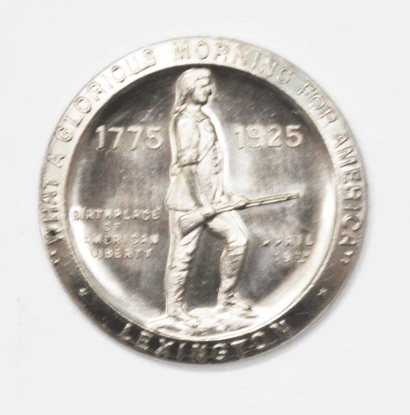 1925 150th Anniversary Battle of Lexington Concord Medal 31mm So Called PL