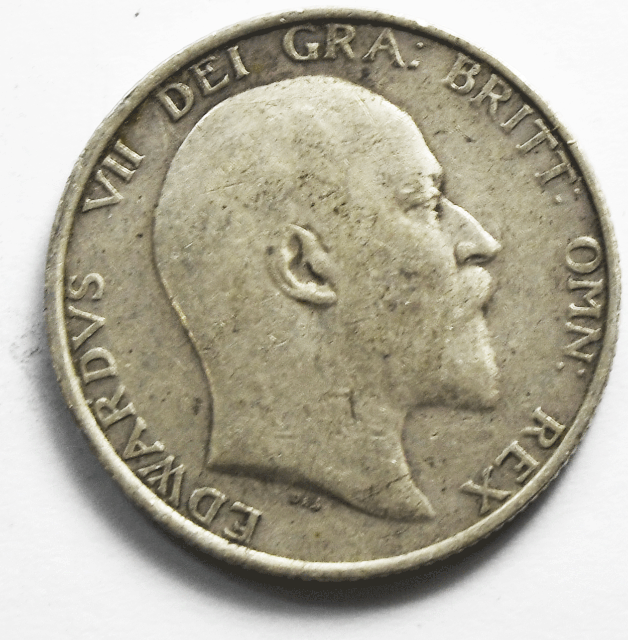 1906 Great Britain Silver One Shilling Coin KM# 800