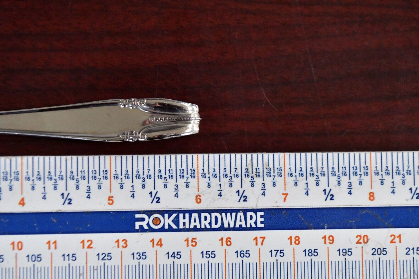 Stradivari by Wallace Sterling Silver 6" Flat Solid Butter Spreader .85 oz.