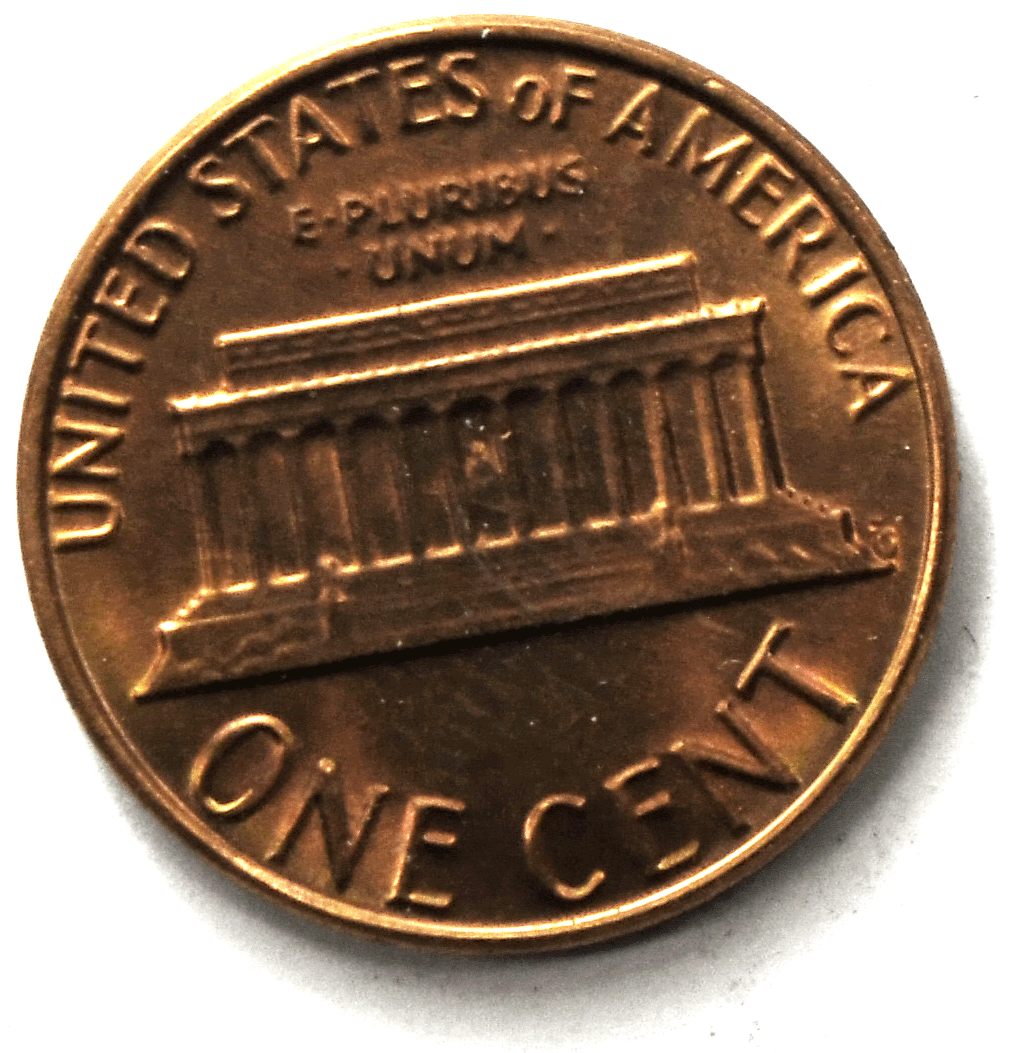 1982 D 1c Lincoln Memorial Cent One Penny Large Date Bronze Uncirculated