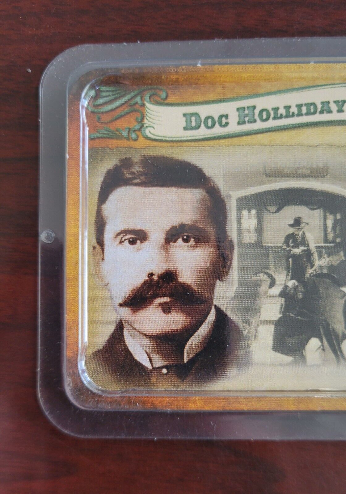 1883 P Morgan Silver Dollar in Littleton holder Doc Holiday O.K. Corral