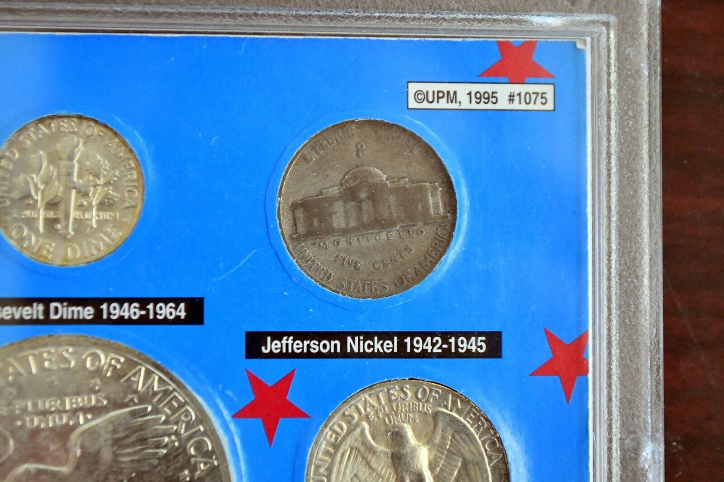 The Honored Presidents Coin Collection 6pc. 90%, 40% 35% Silver Coinage