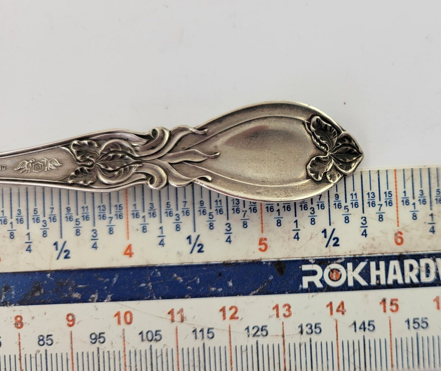 1904 St. Louis Sterling Souvenir Spoon Commemorating Louisiana Purchase .58oz.
