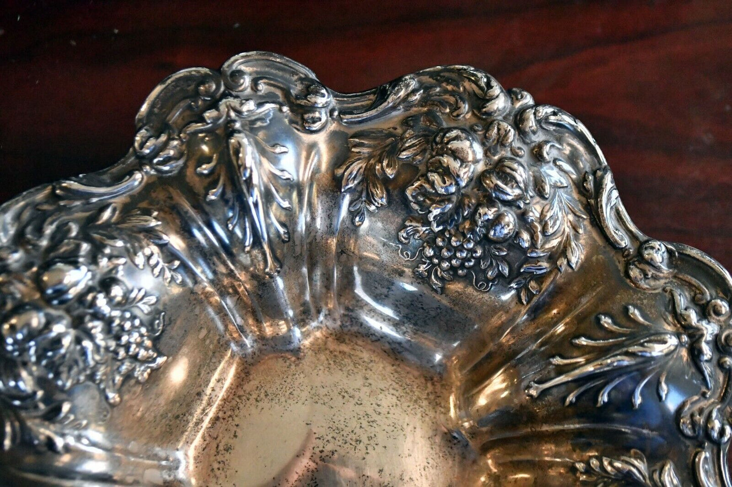 Francis I by Reed & Barton 8" Sterling Silver Footed Vegetable Fruit Bowl 10.5oz