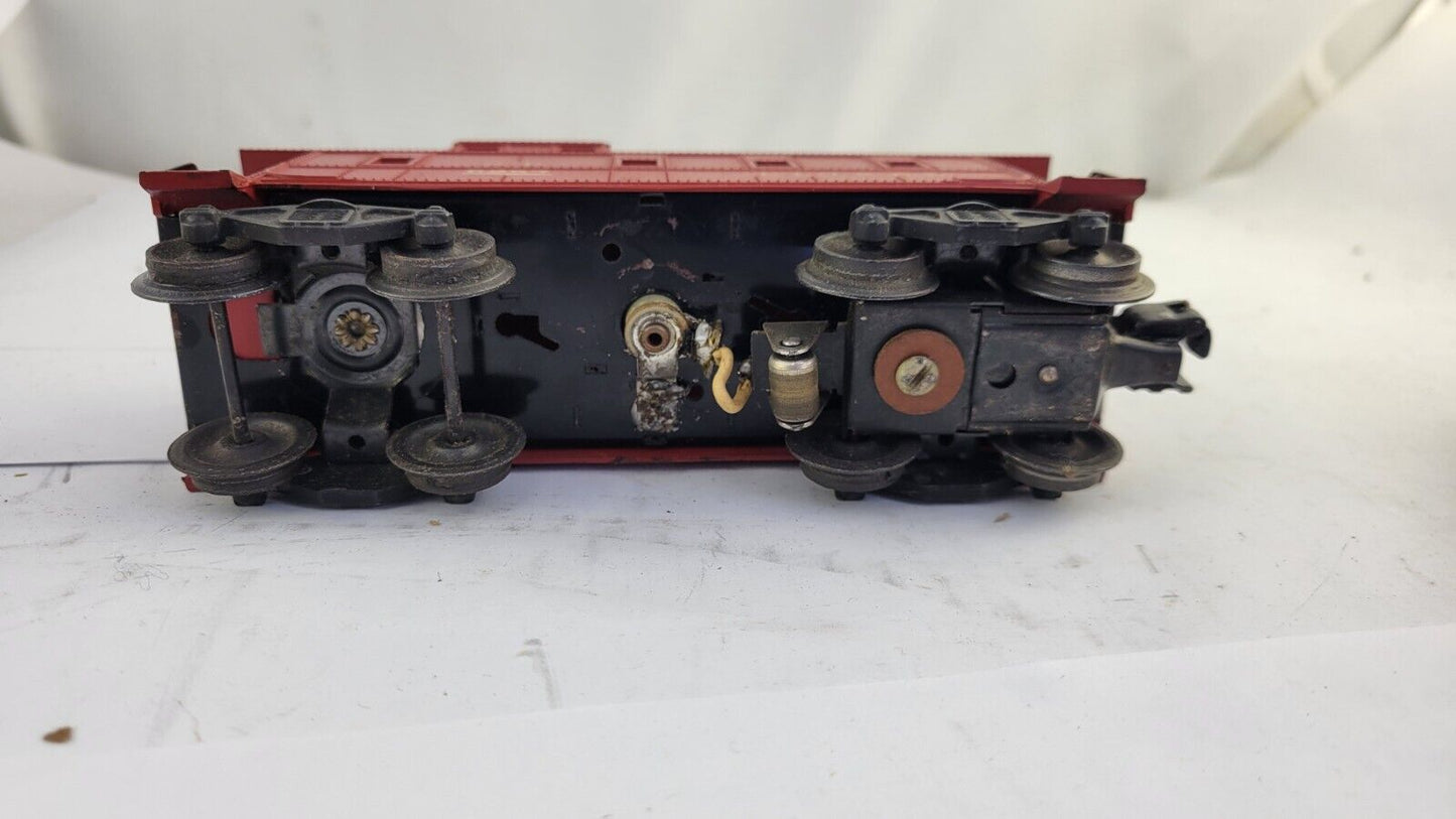 Vintage Lionel O Lines Red SP Caboose 6257 w/Original Box