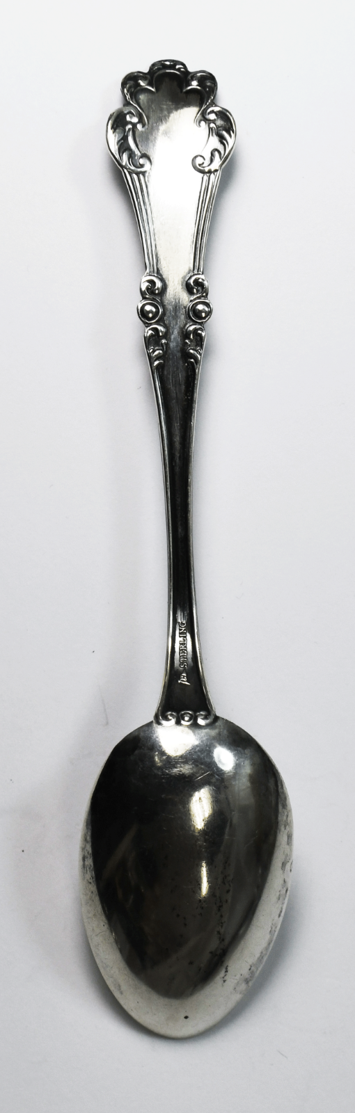 Sterling Silver Mechanics Public Library Chicago Illinois Souvenir Spoon 5-3/8"