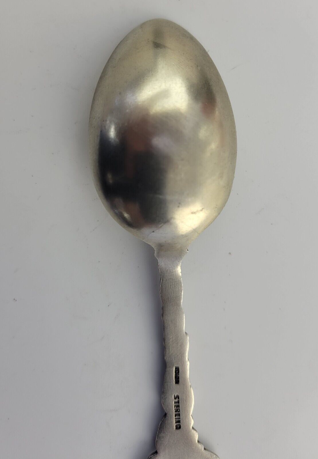 Toronto Canada Enameled Sterling Silver 5 1/4" Souvenir Spoon .86oz.
