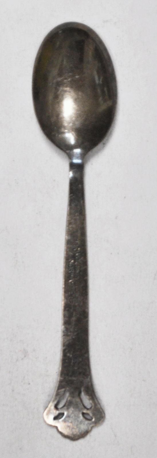 Sterling Silver Norway TH Marthinsen Cloister Demitasse Spoon 4"