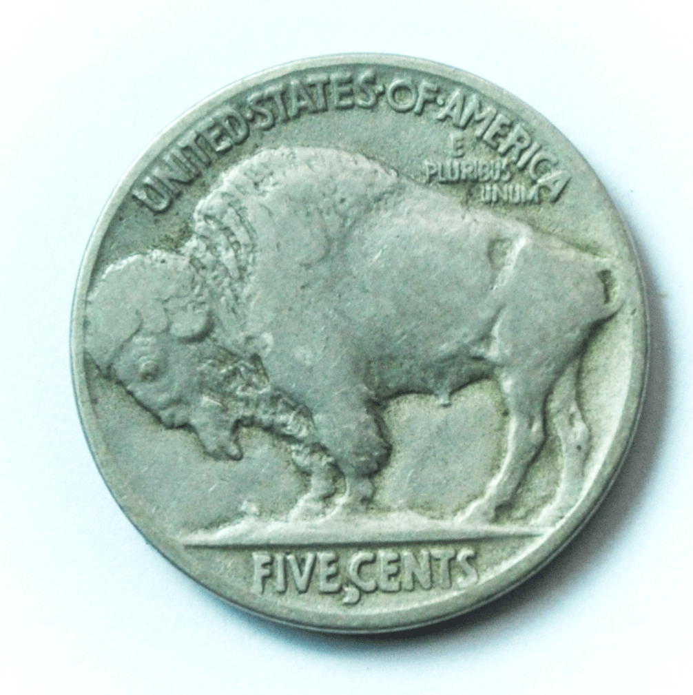 1916 D 5c Buffalo Nickel Five Cents US Denver Rare
