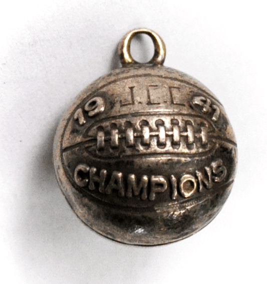 Sterling Silver JCC 1941 Champions Basketball Charm 15mm