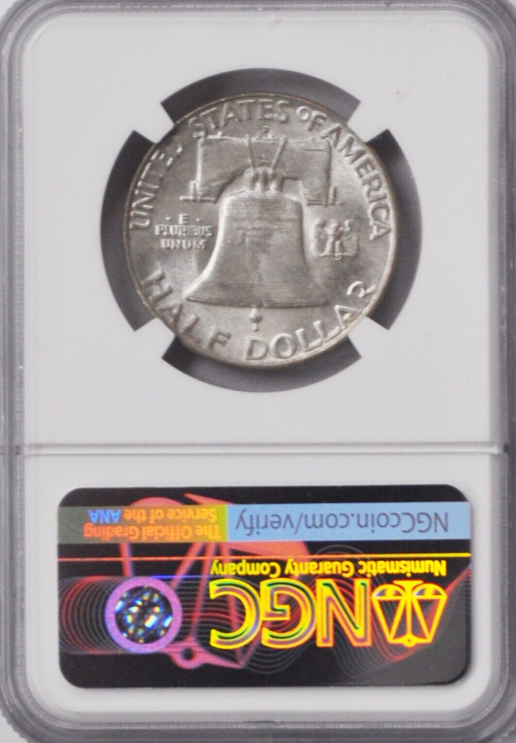 1954 D 50c Franklin Silver Half Dollar Fifty Cents NGC MS65 FBL Denver