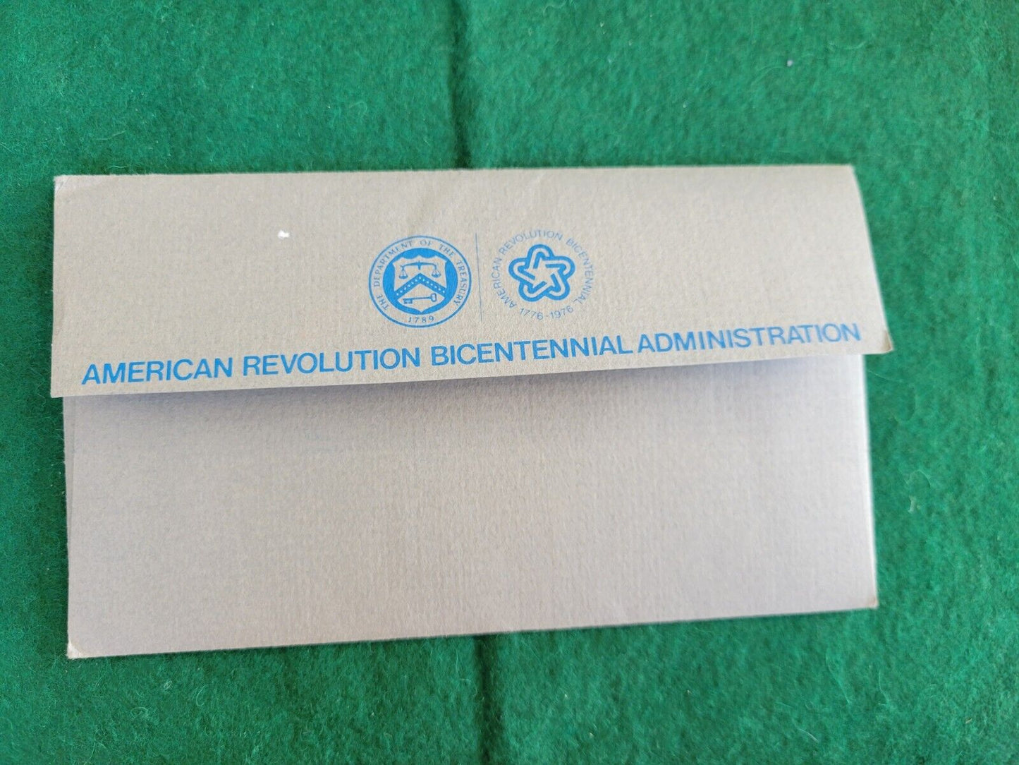 1974 Bicentennial First Day Cover Commemorative Medal Coin & Stamps John Adams