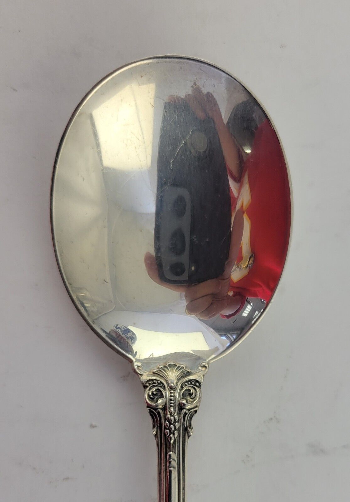 Gorham King Edward Sterling Silver 6 1/4" Round Bowl Cream Soup Spoon 1.1oz.