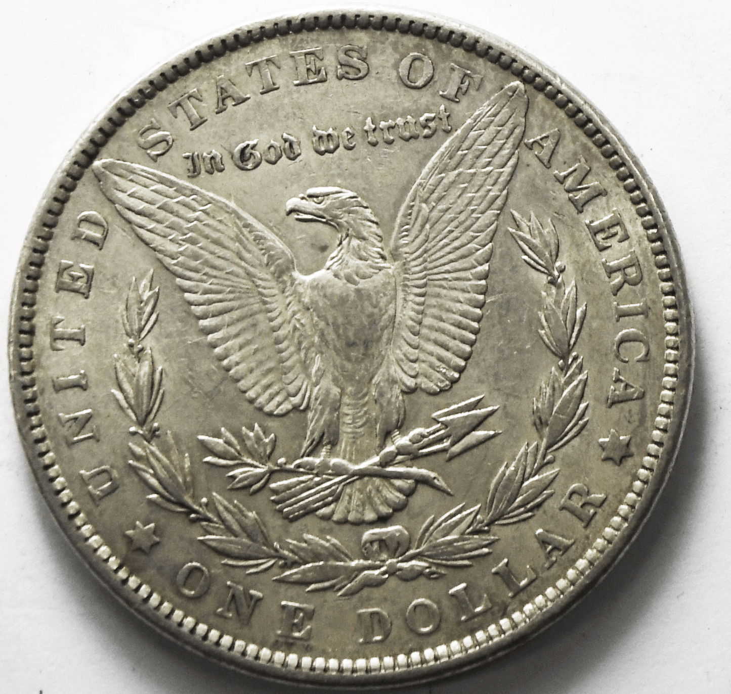 1881 $1 Morgan Silver One Dollar US Coin Philadelphia AU