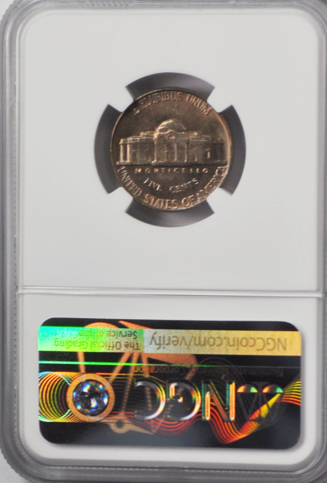 1951 5c Jefferson Nickel Five Cents NGC MS66 BU Philadelphia