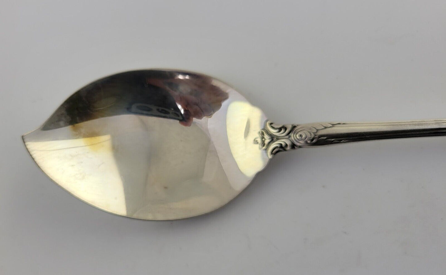 Old Master by Towle Jelly Server Spoon 6 1/2" Sterling Silver .95oz