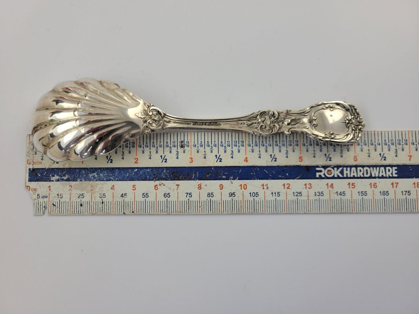 Francis I by Reed & Barton 6 1/8" Sterling Silver Sugar Shell Spoon 1.4oz.