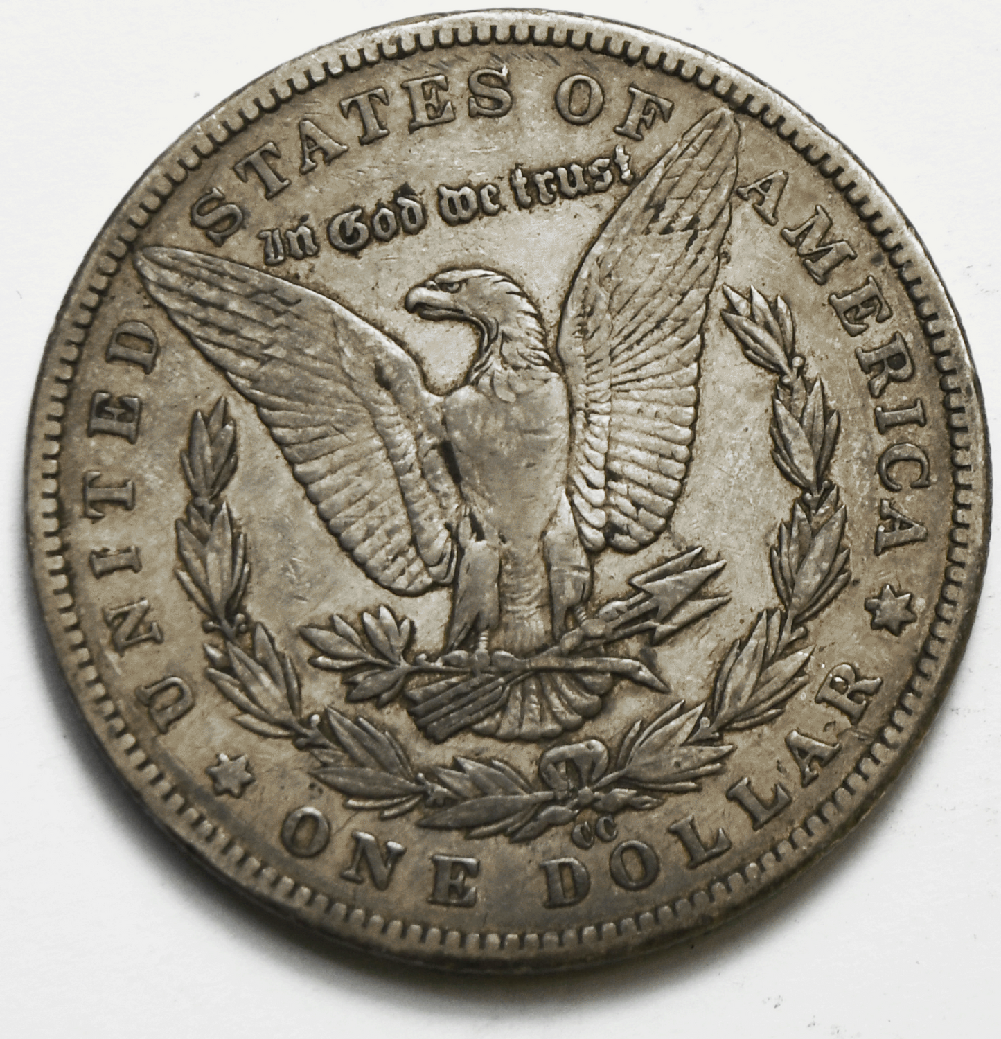 1892 CC $1 Morgan Silver One Dollar US Coin Rare Carson City