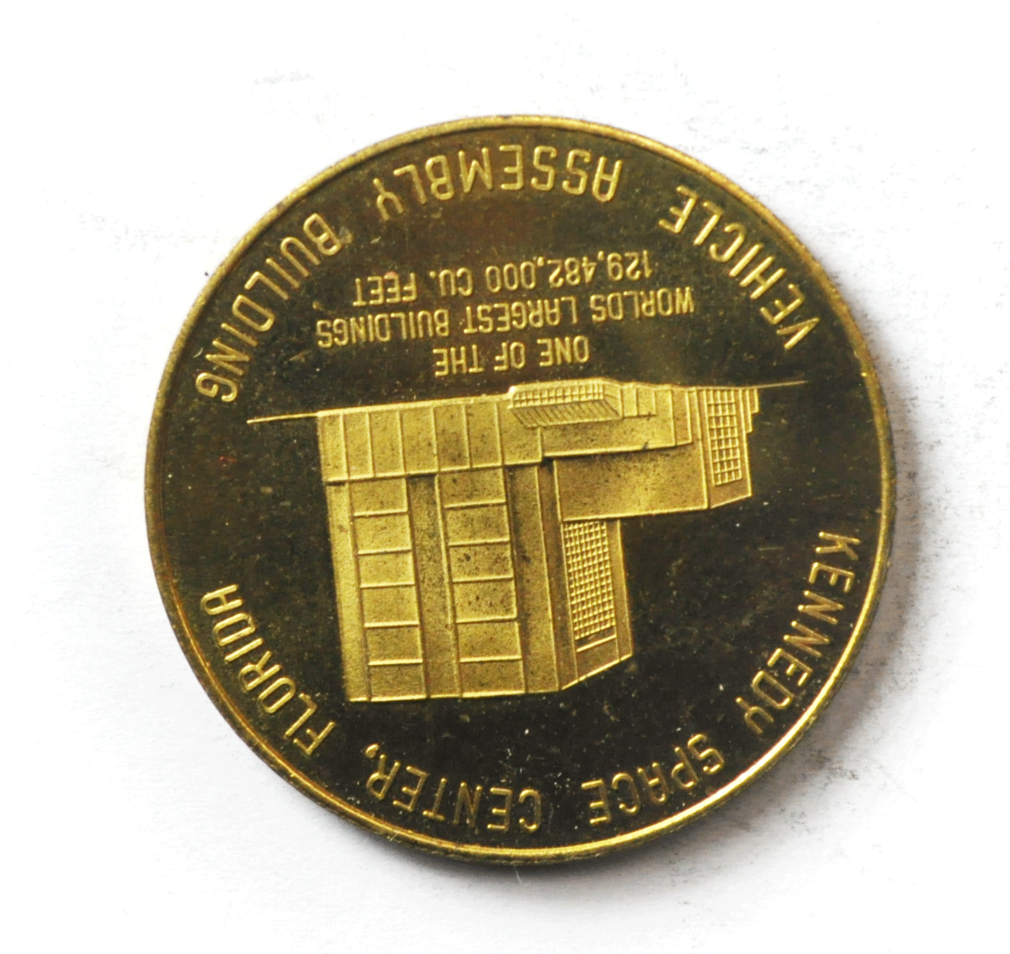 Largest Weight Launched From Earth Assembly Building Medal 39mm