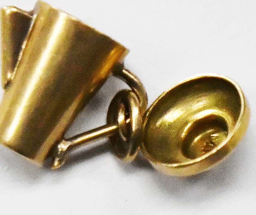 14k Gold Tea Pot Pitcher w Lid Charm 12mm x 11mm
