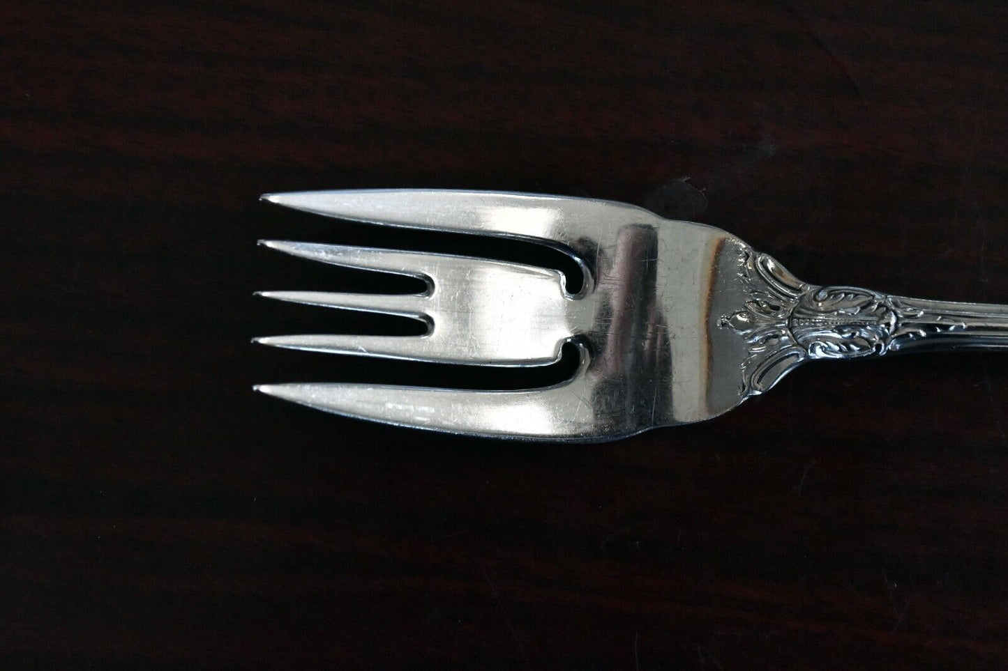 Sir Christopher by Wallace Sterling Silver 6 3/8" Solid Salad Fork 1.2 oz.