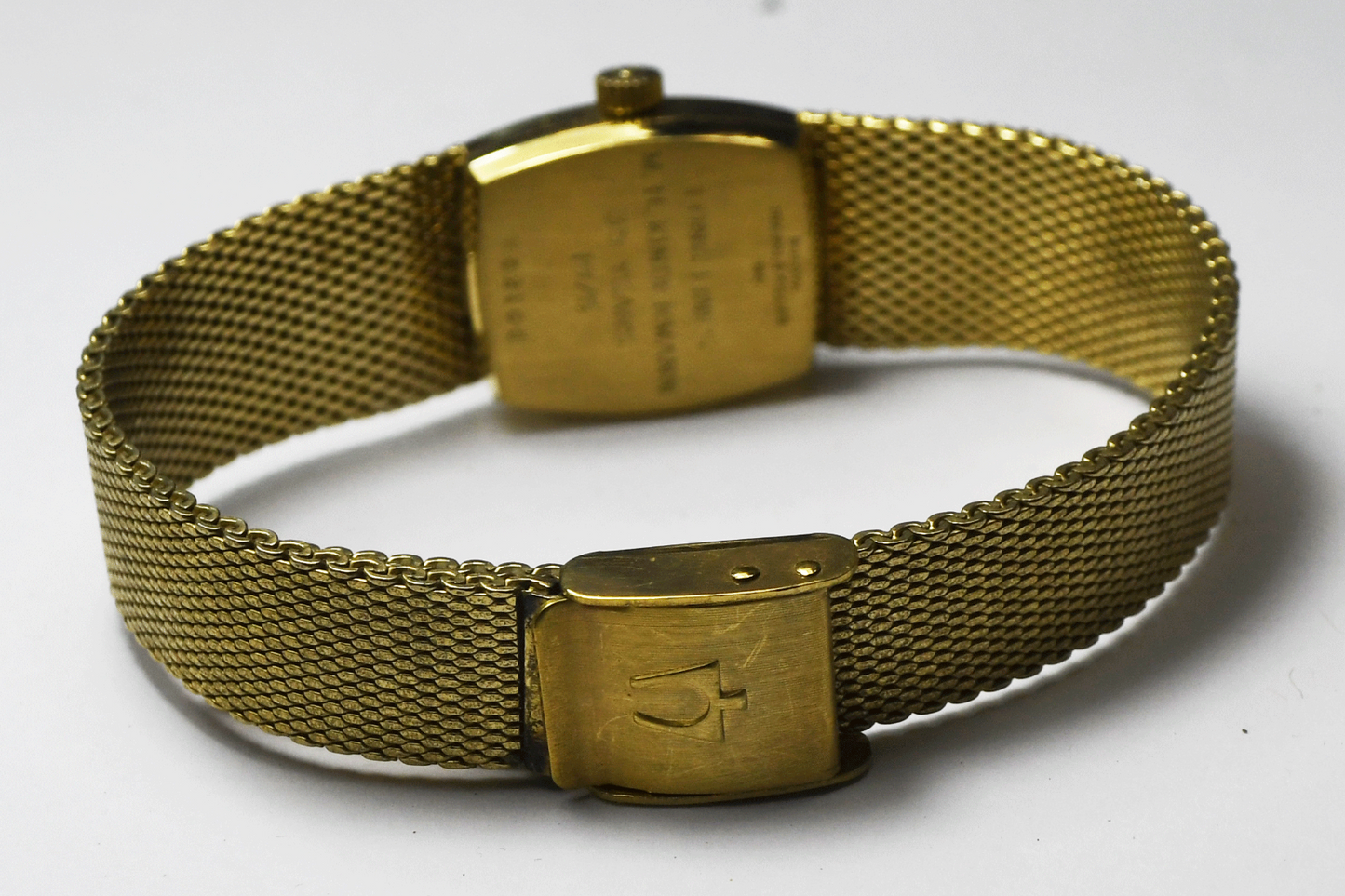 1974 Women's Bulova Accutron 2210 Gold Filled w Box & Papers 7.5" Not Running