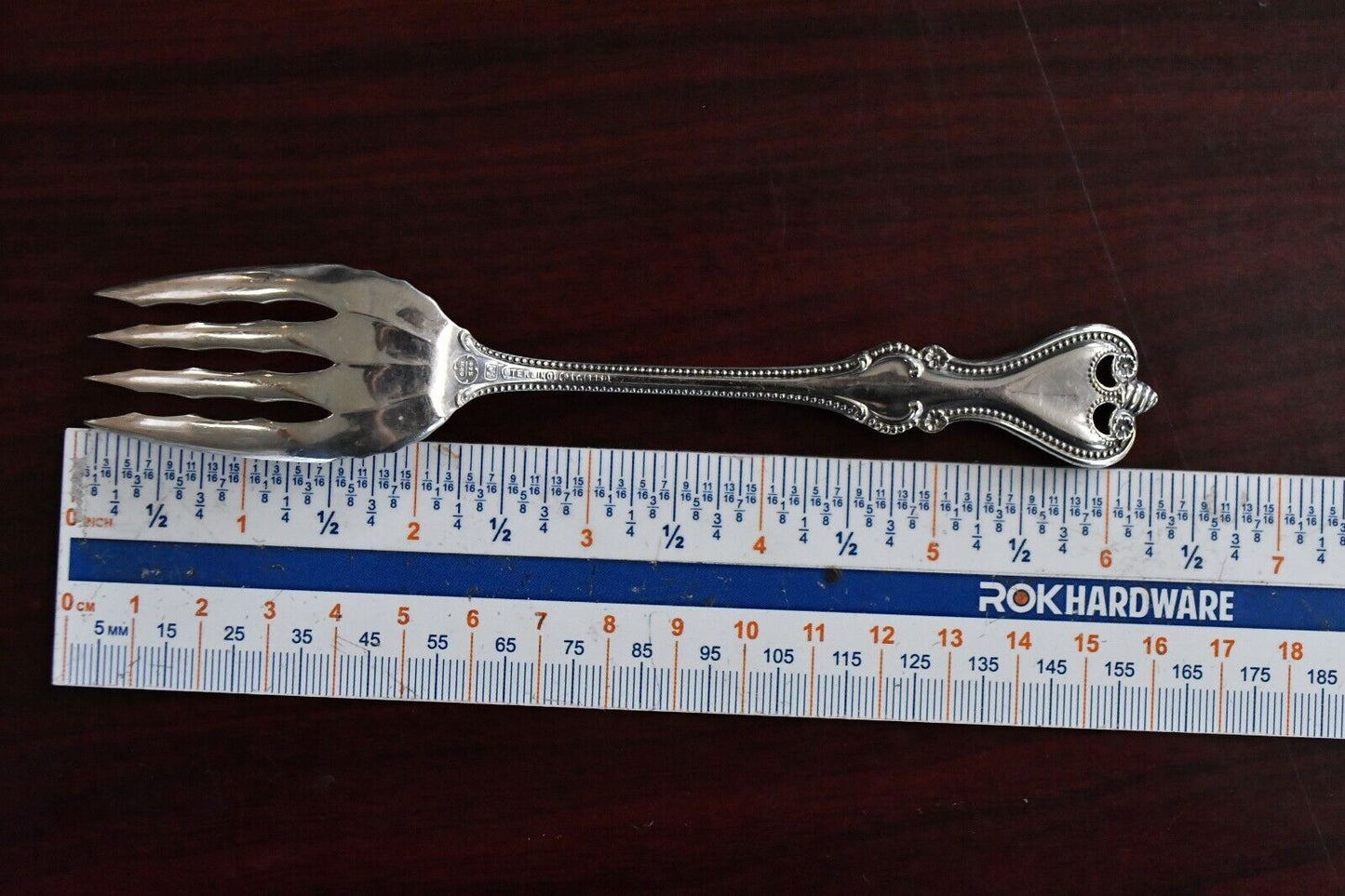 Old Colonial by Towle Sterling Silver 6 1/4" Solid Salad Fork 1.3 oz.