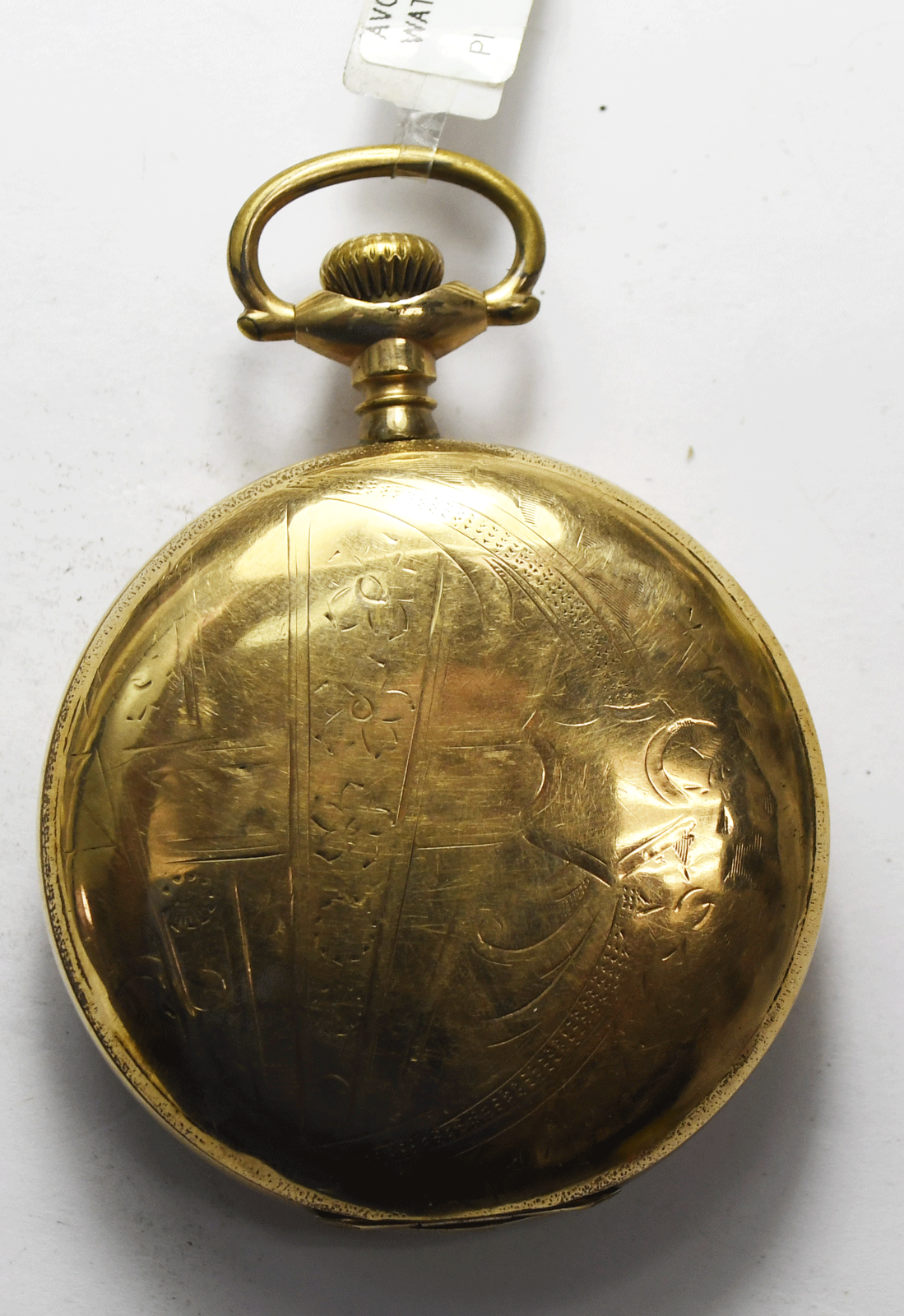 1906 Hampden Sz 18 GF Hunters Case Pocket Watch 21j John Handcock Railroad Grade