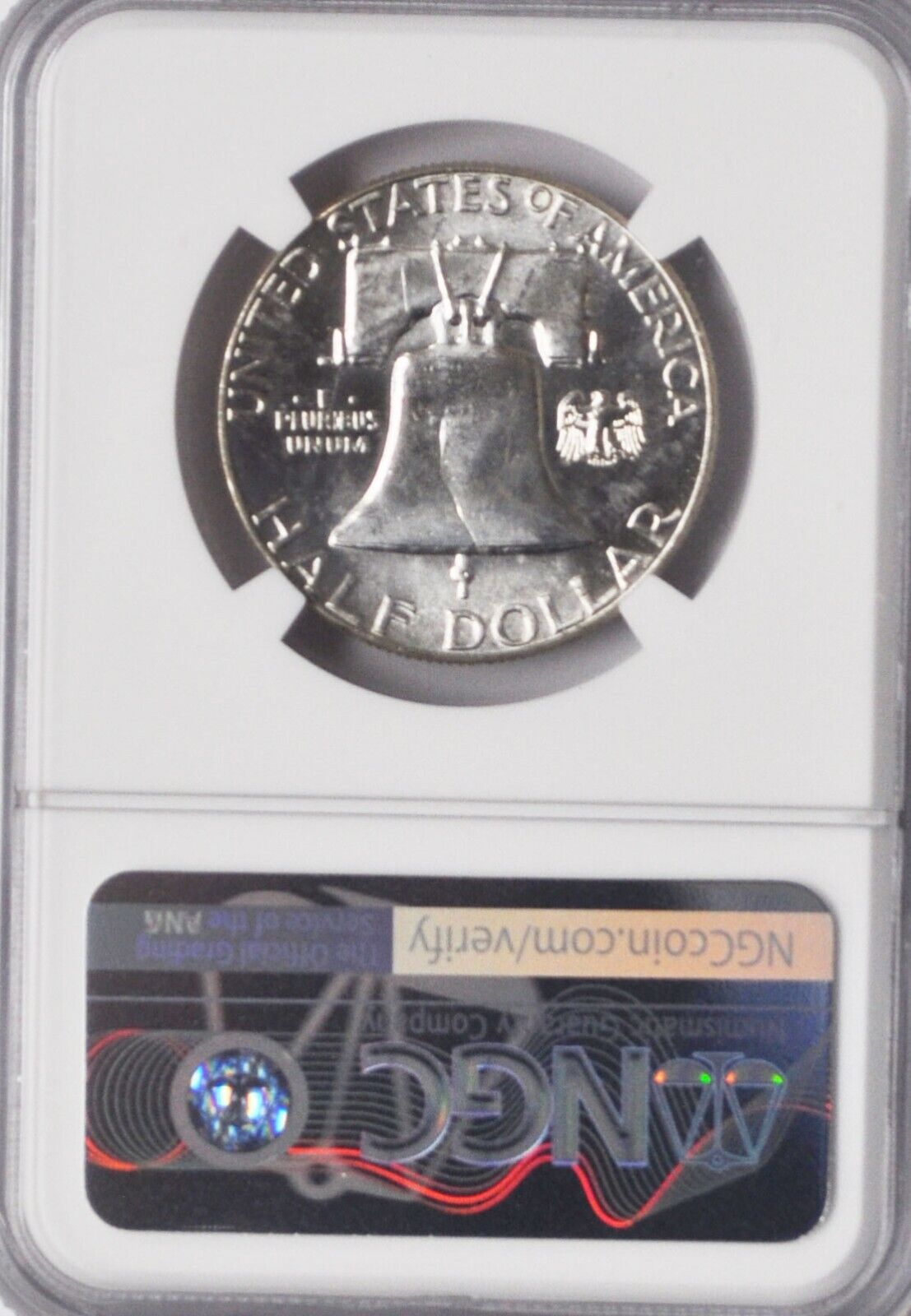 1959 50c Franklin Silver Half Dollar NGC MS63 FBL Philadelphia Type 2