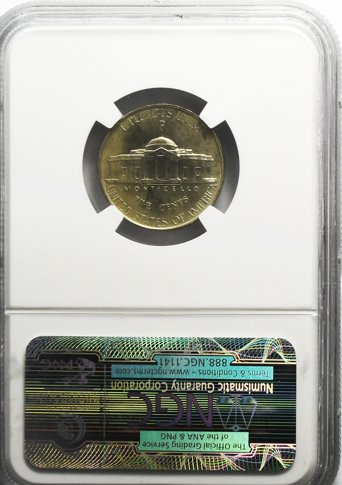 1942 5c Jefferson Proof Silver War Nickel Five Cents NGC PR66 Type 2