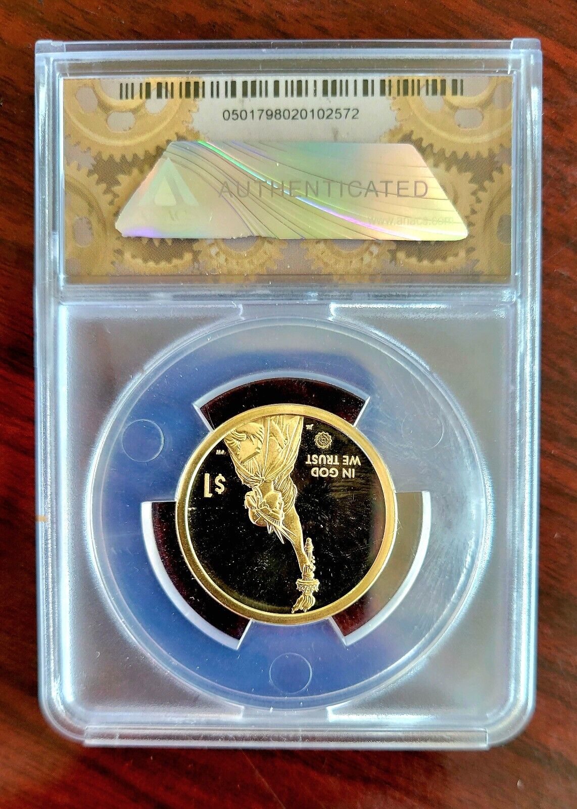 2019 S Innovation Dollar $1 Georgia Trustees Garden PR70 ANACS First Strike