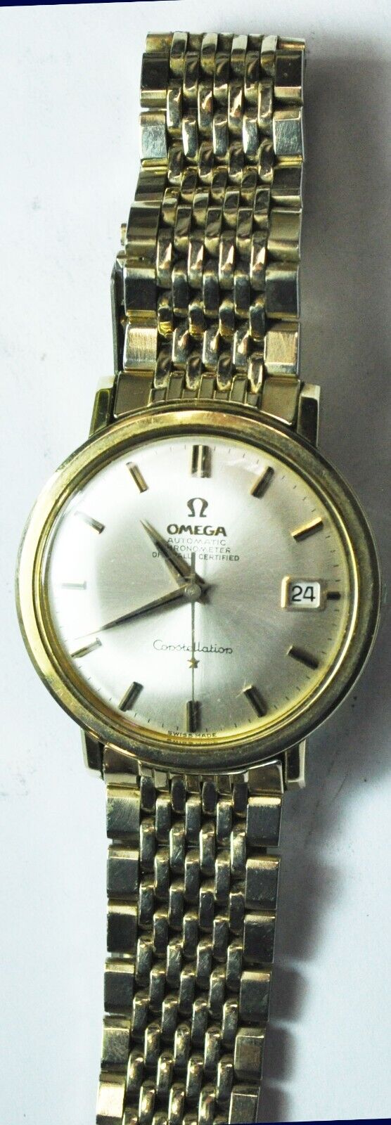 1963 Omega Constellation 561 Automatic 168004 35mm Original Band