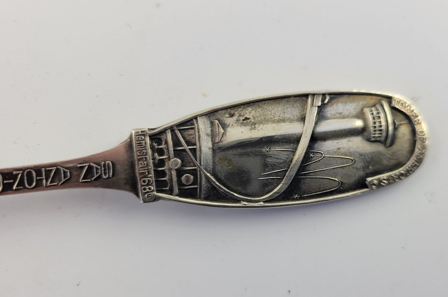 1968 San Antonio TX Souvenir Spoon Tower of the Americas Hemisfair World's Fair